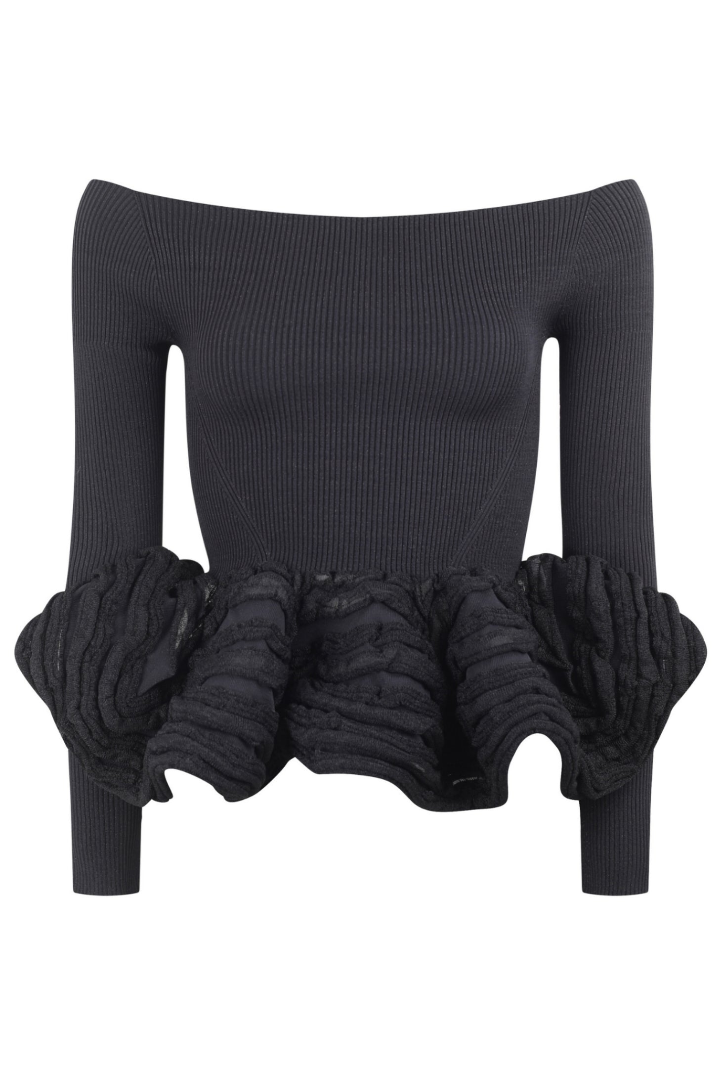 POTTERY SWELL GLITTER OFF SHOULDER TOP