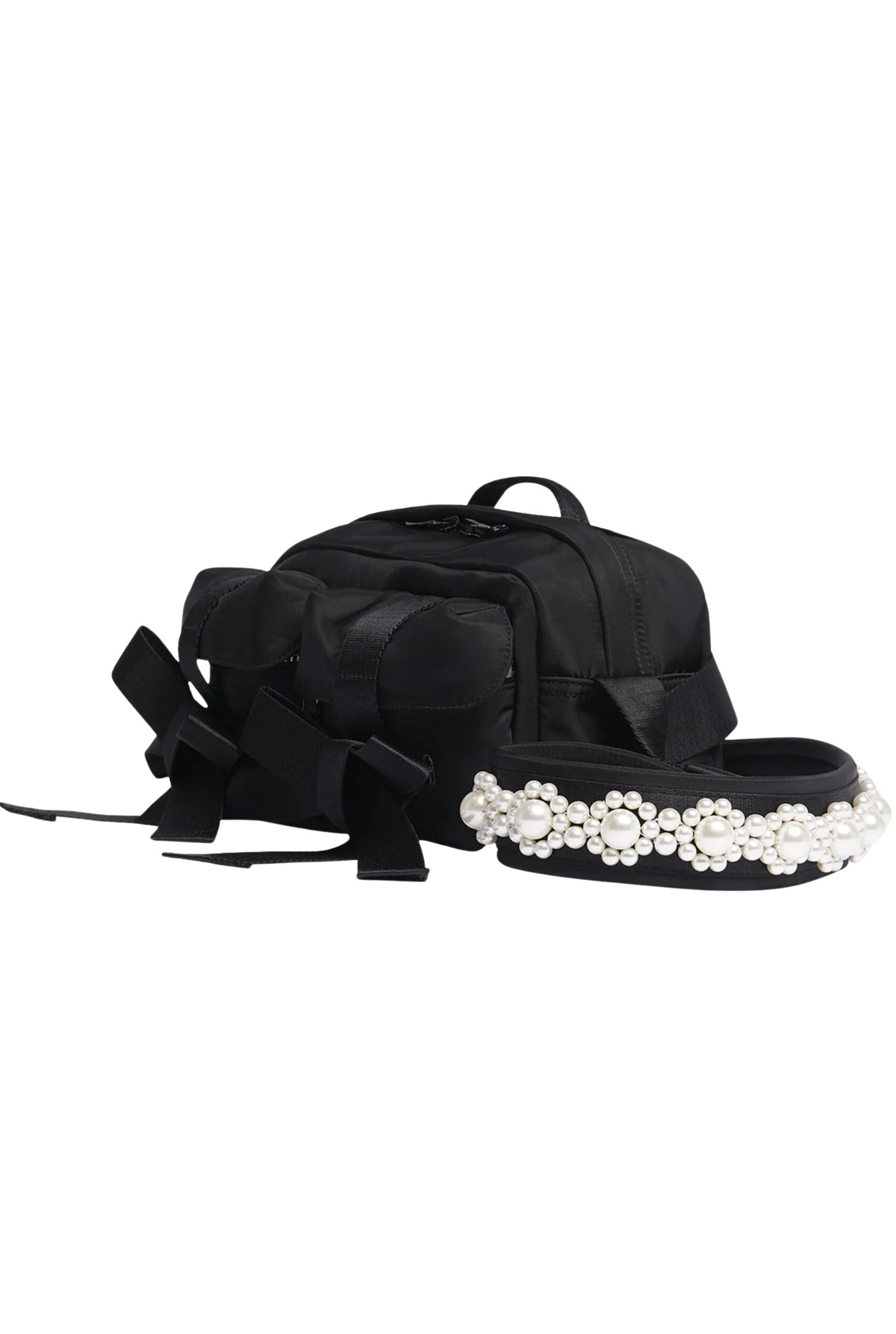 CLASSIC BOW CROSSBODY BAG W/ EMB