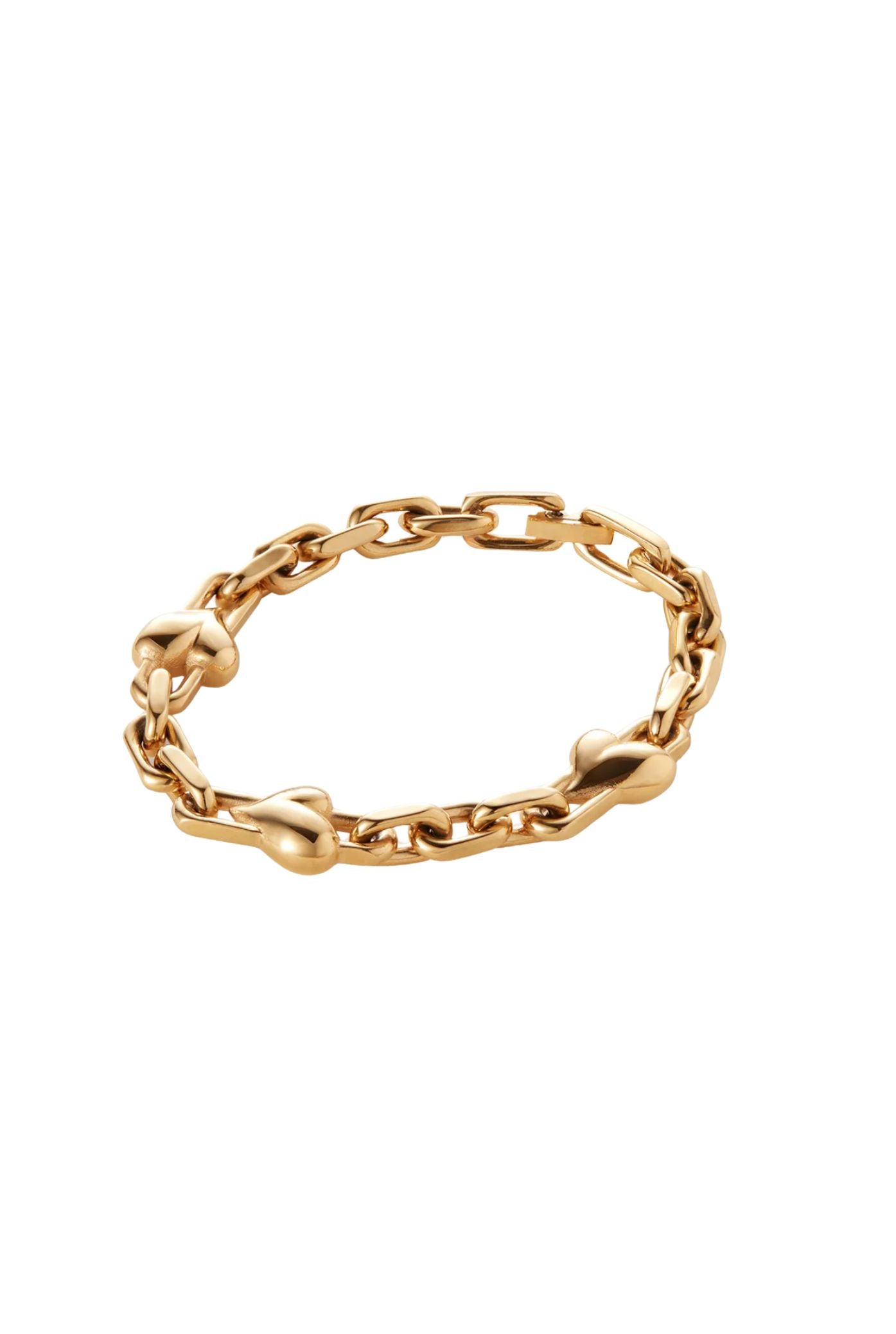 Art Heart Chain Bracelet