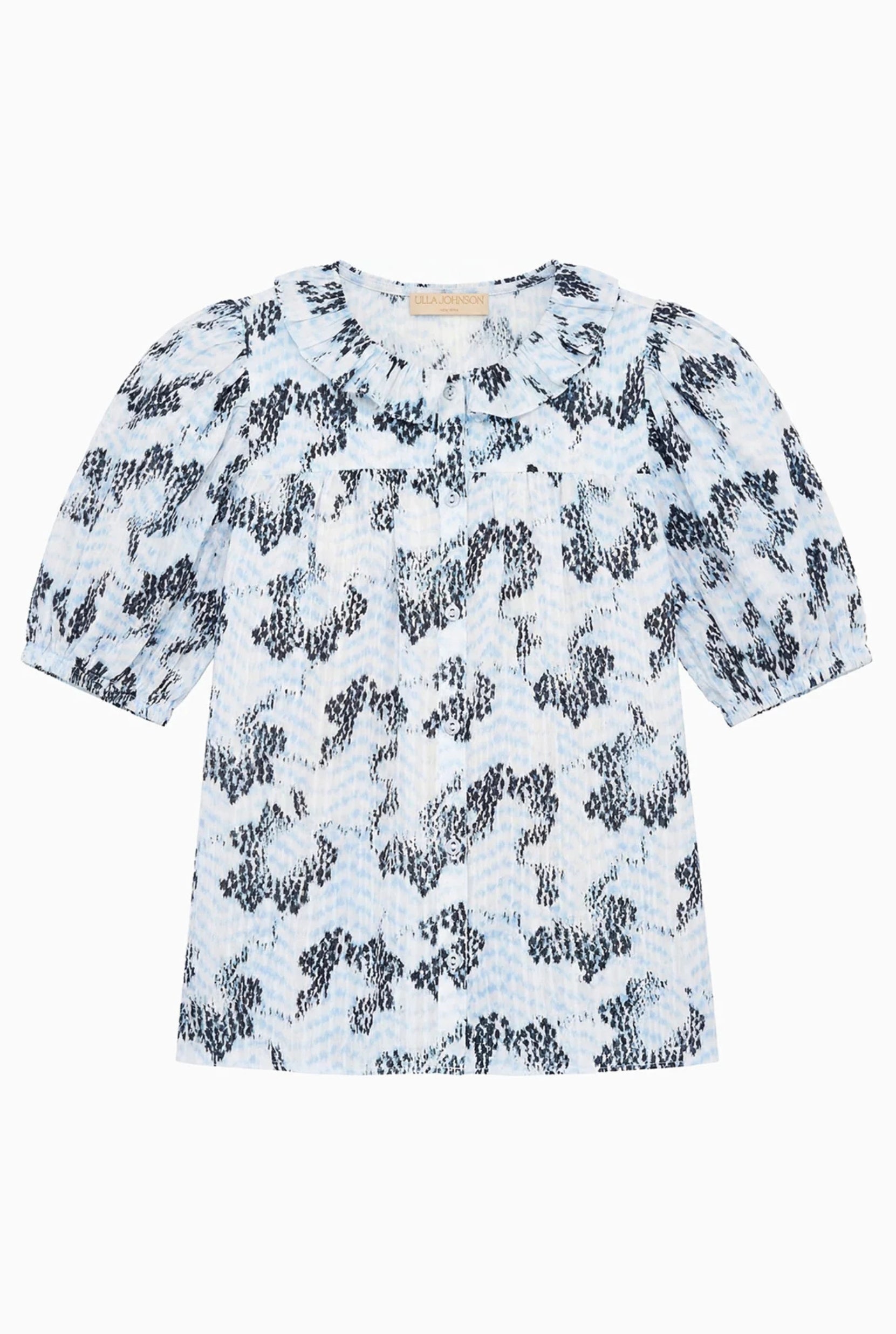 Amaria SS Cotton Top Ciel