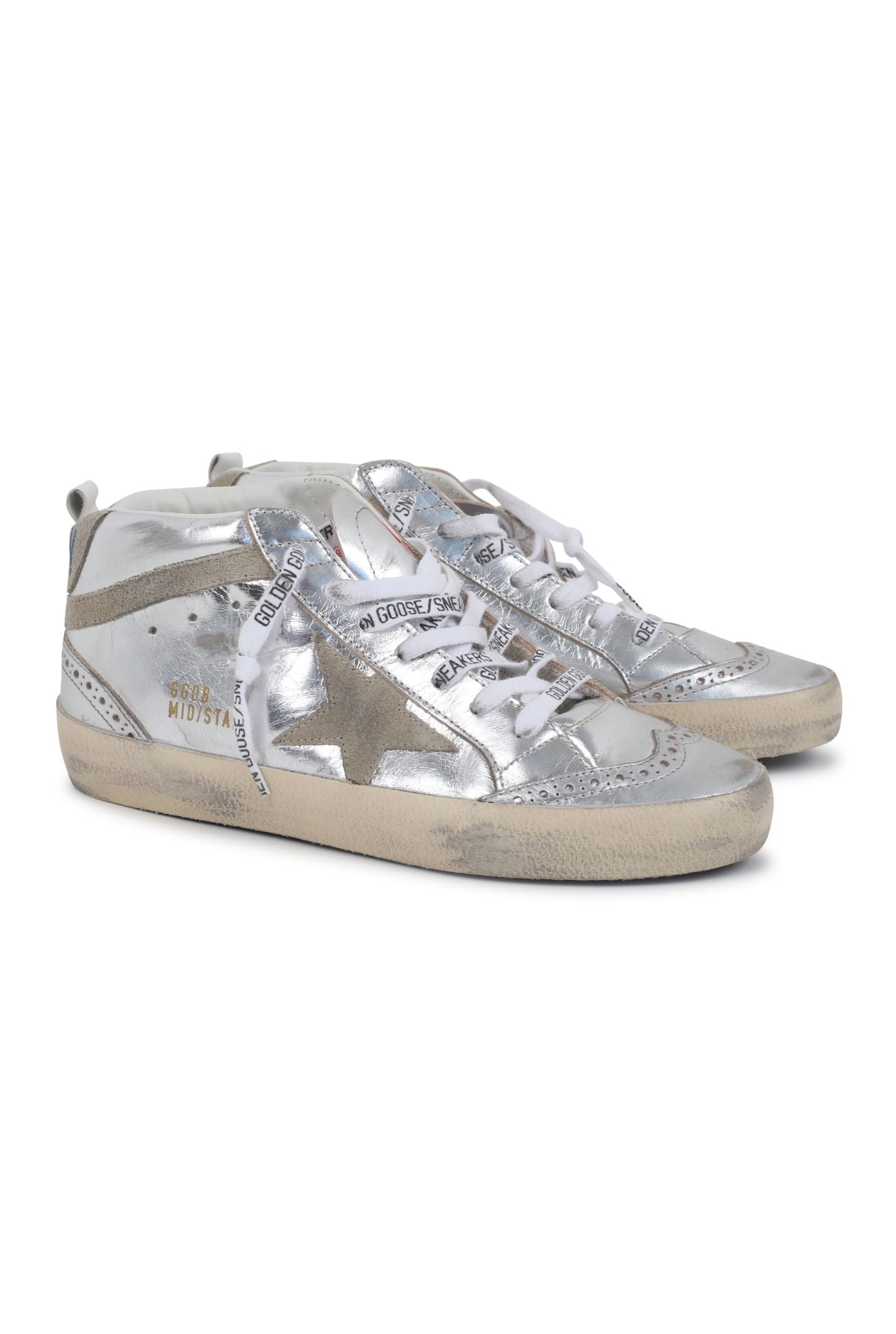 MID STAR LAMINATED UPPER AND SPUR SUEDE STAR AND WAVE