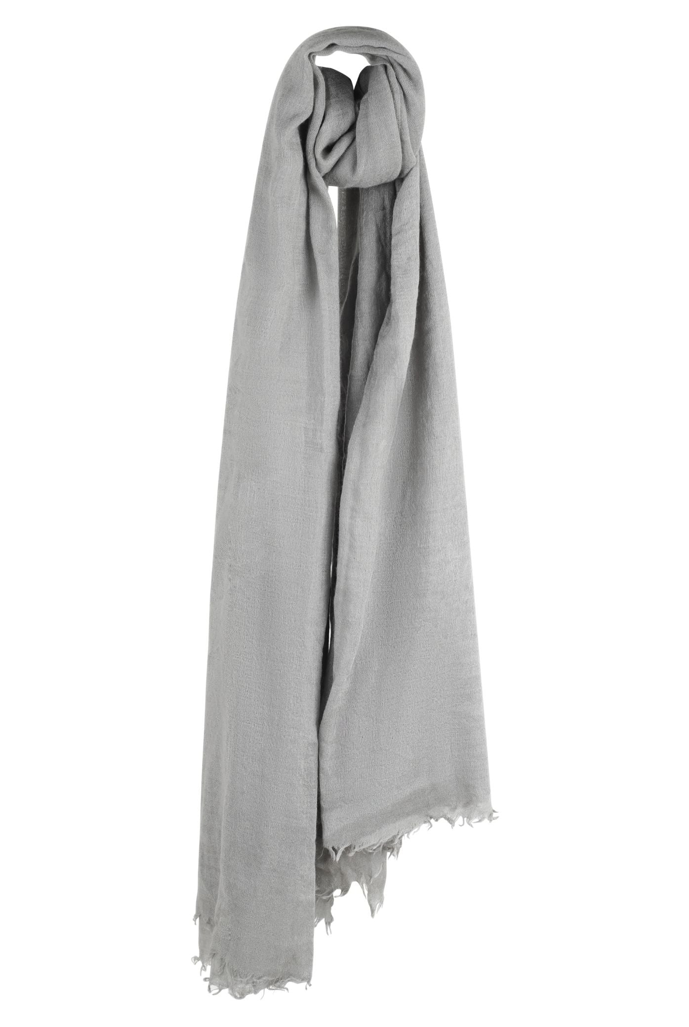 KNITTED PASHMINA SCARF - EMILY RP02F5462 SCAR 48 DRK PEARL