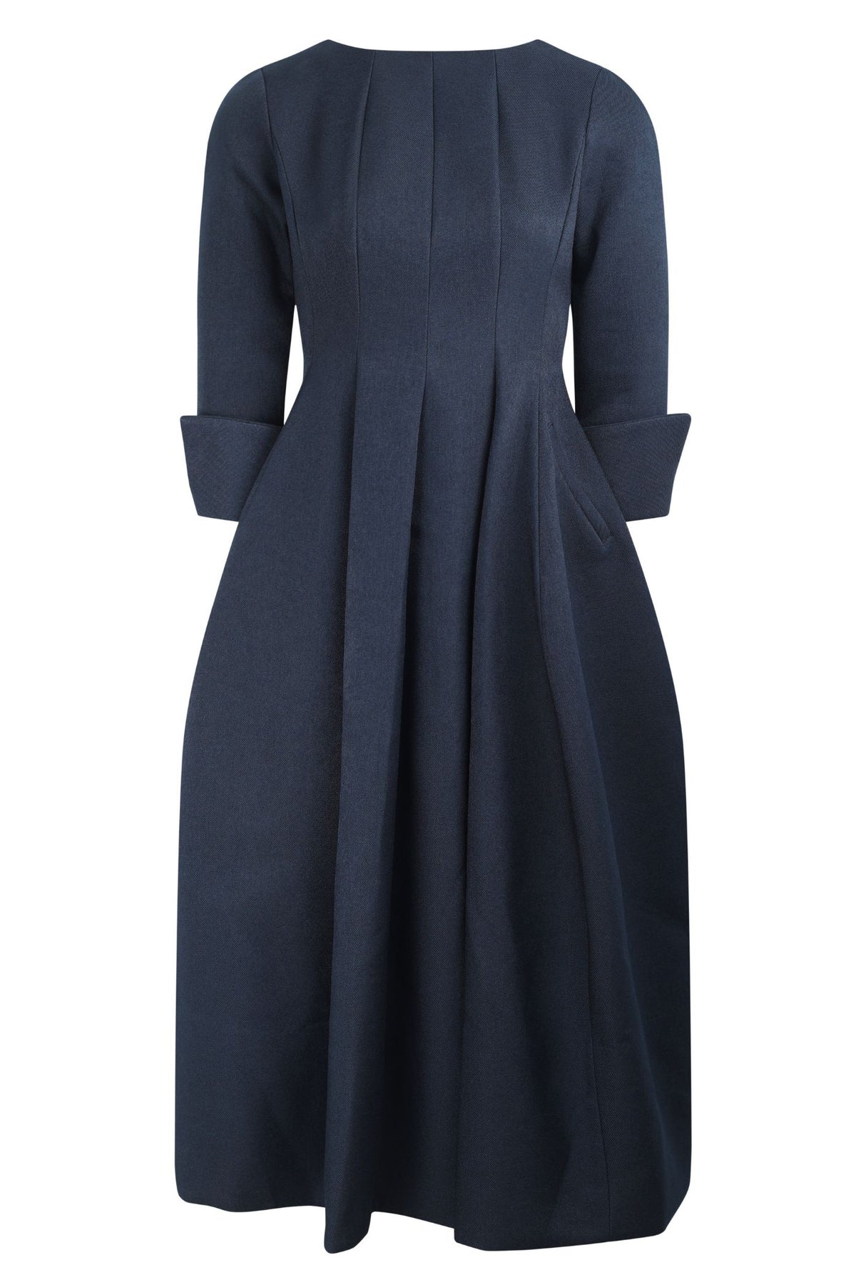 Cocoon Dress Navy