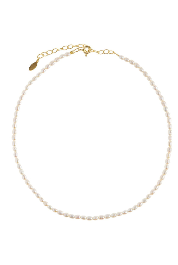 Oval Pearl Necklace