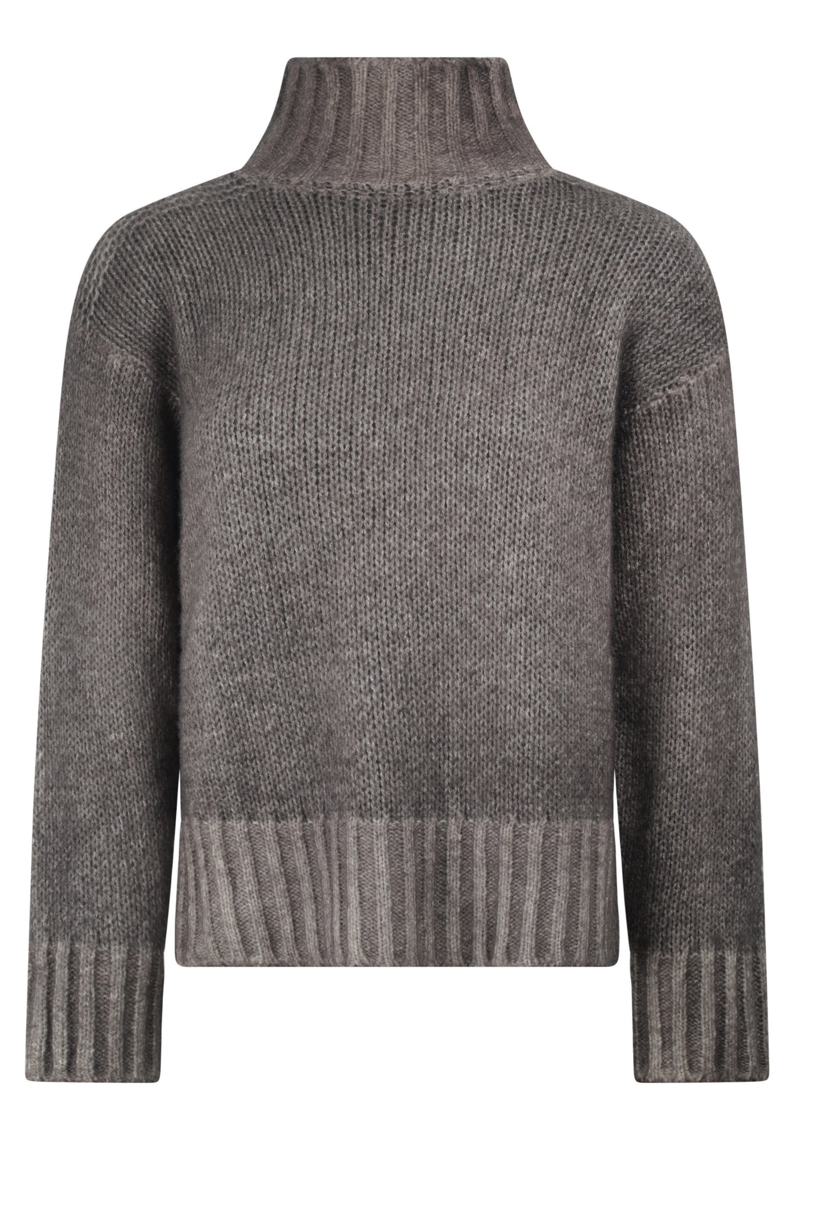 HAND PAINTED HIGH NECK PULLOVER 1476CSGV-H