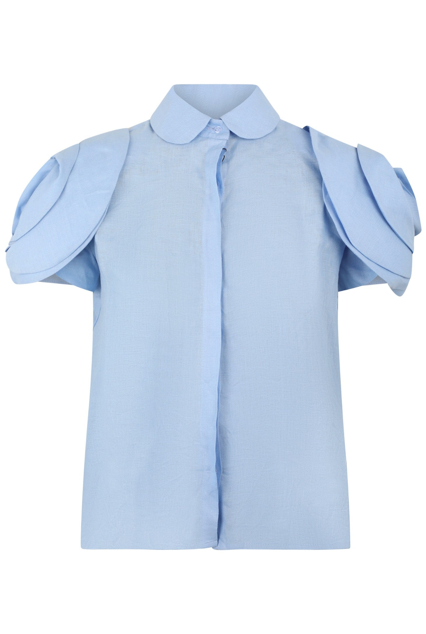 Rose Shirt Cool Blue