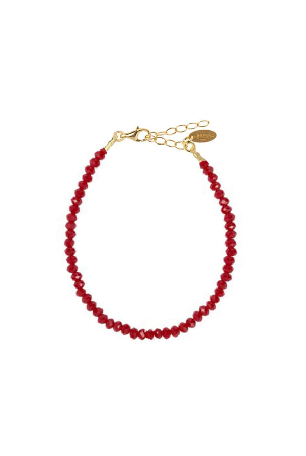 Granada Red Crystal Bracelet