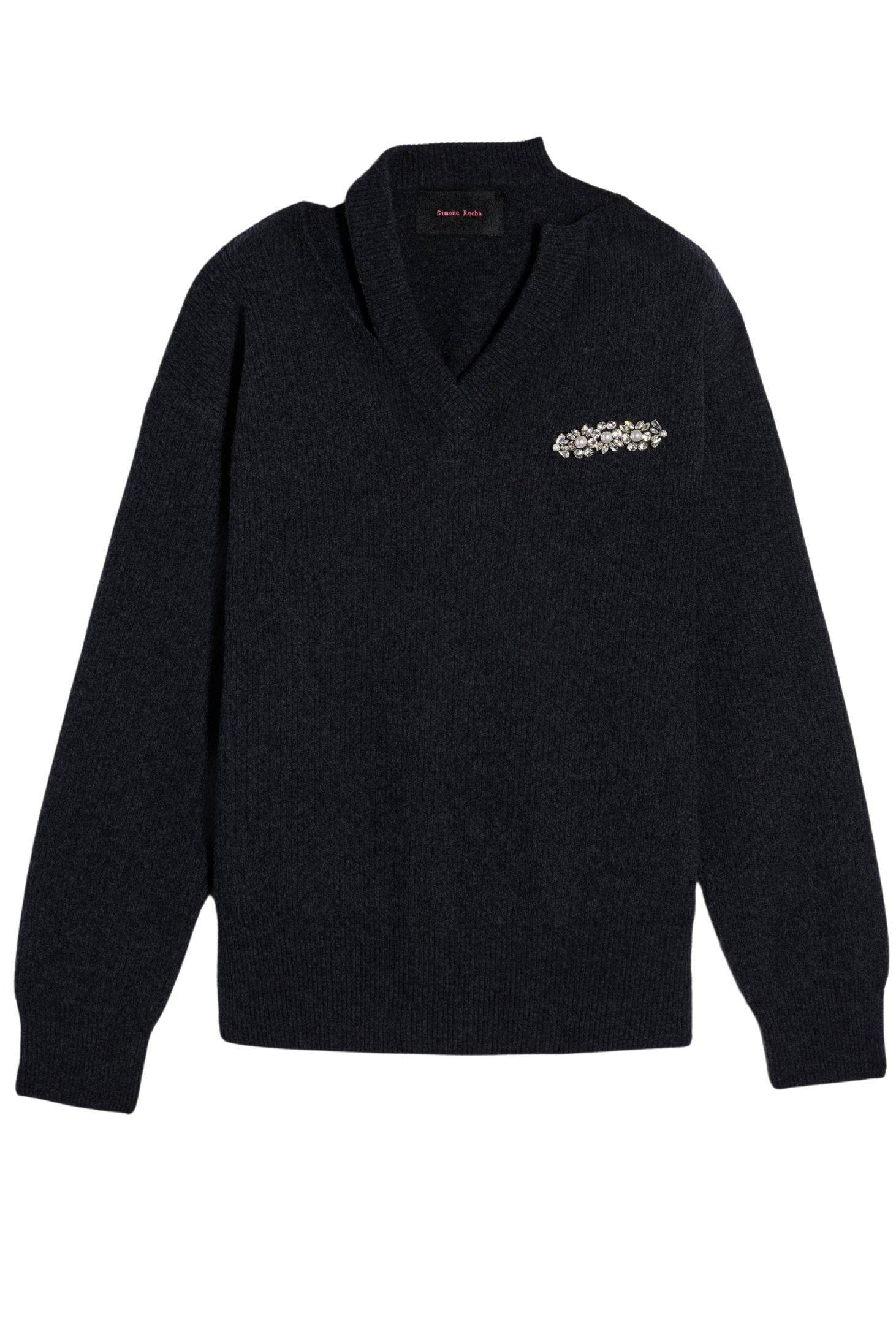 MERINO SEAM BITE JUMPER W/ EMB