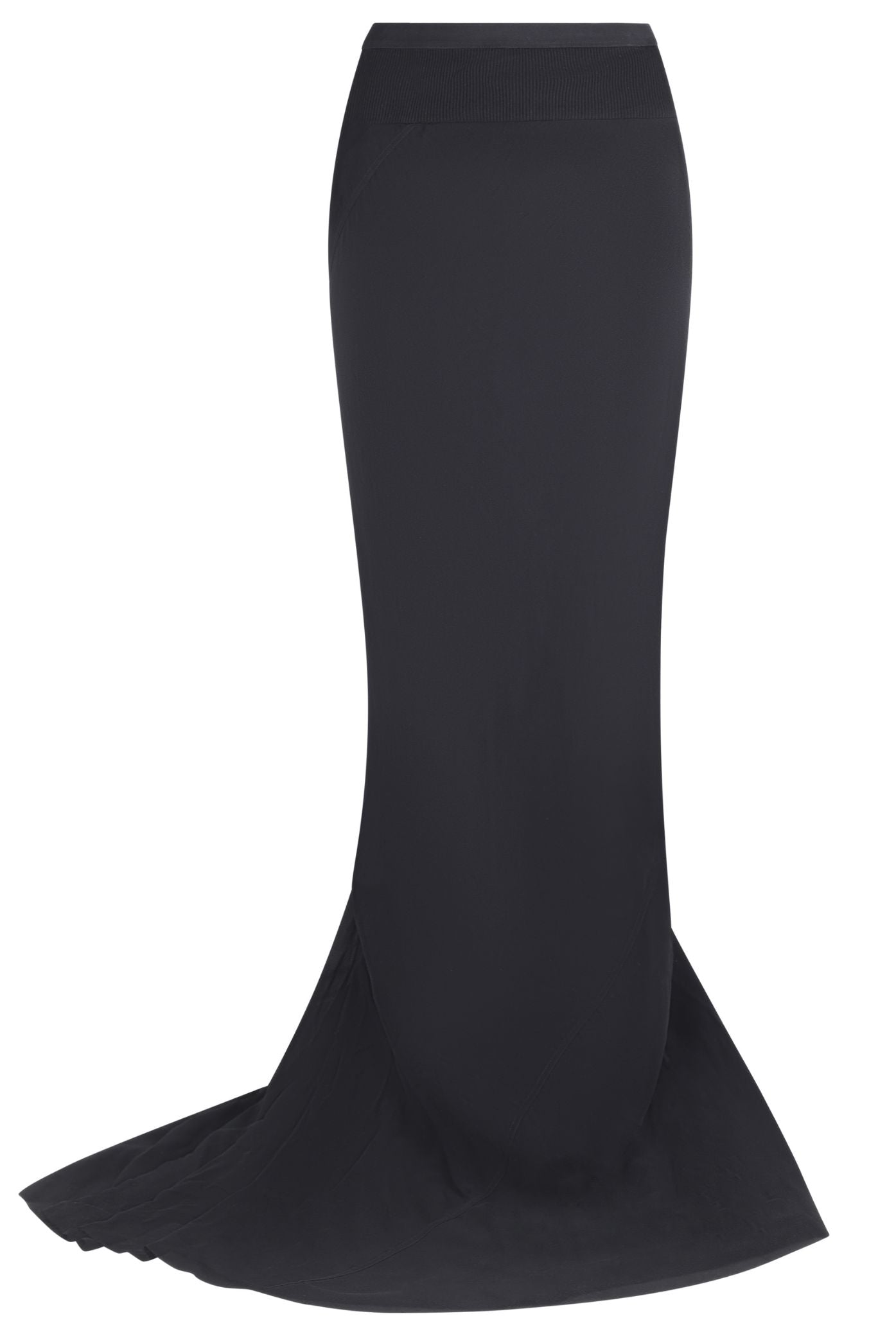 WOVEN SKIRT - SLIM LONG CODA G 09 BLACK