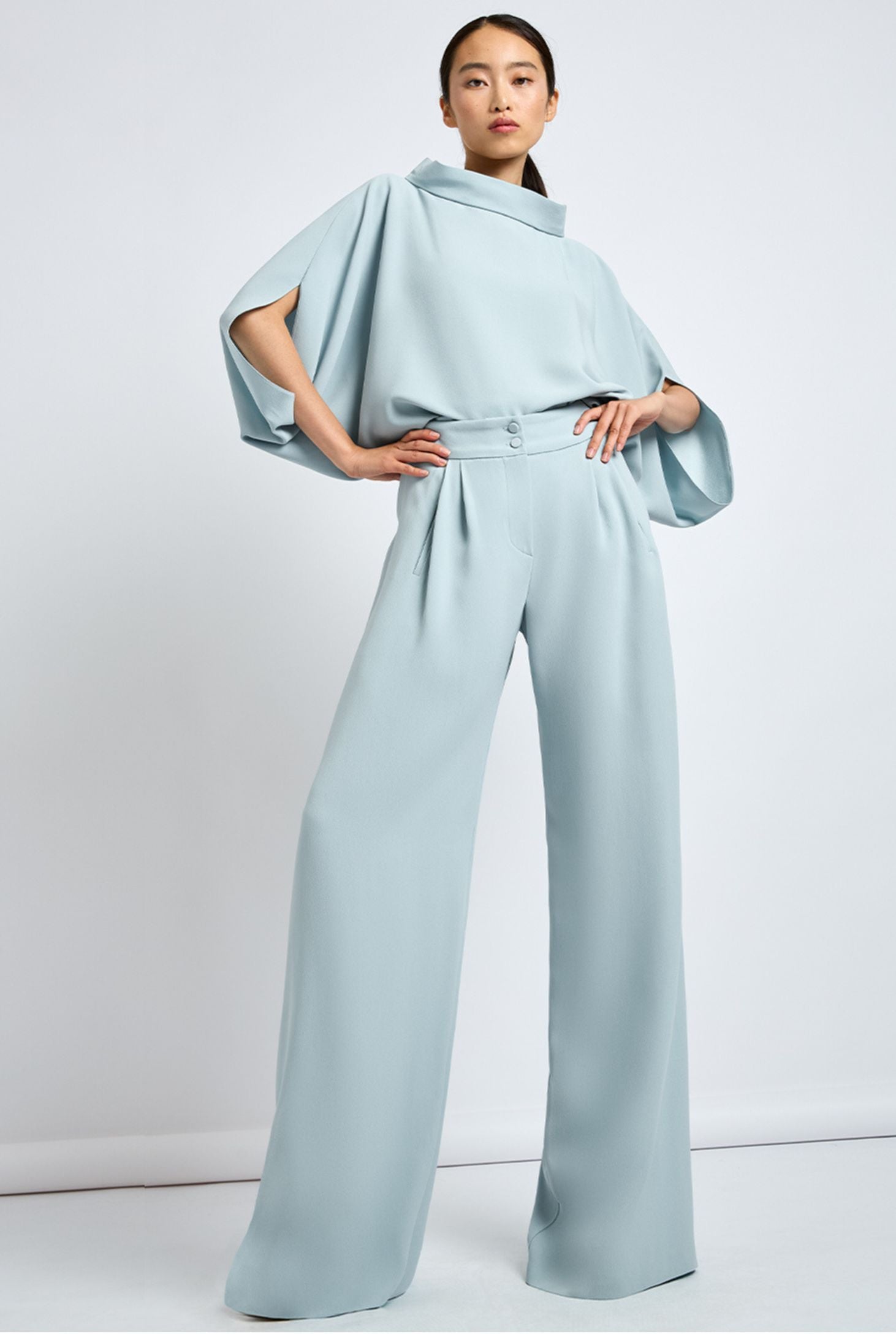 OXFORD TROUSERS SS26 ICE