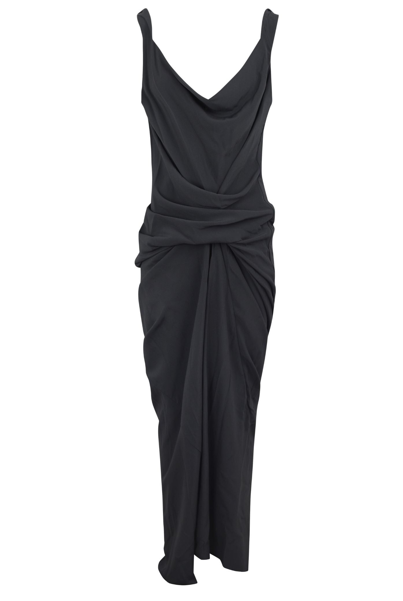 WOVEN DRESS - STRUTTER RP02F5561 HY 09 BLACK
