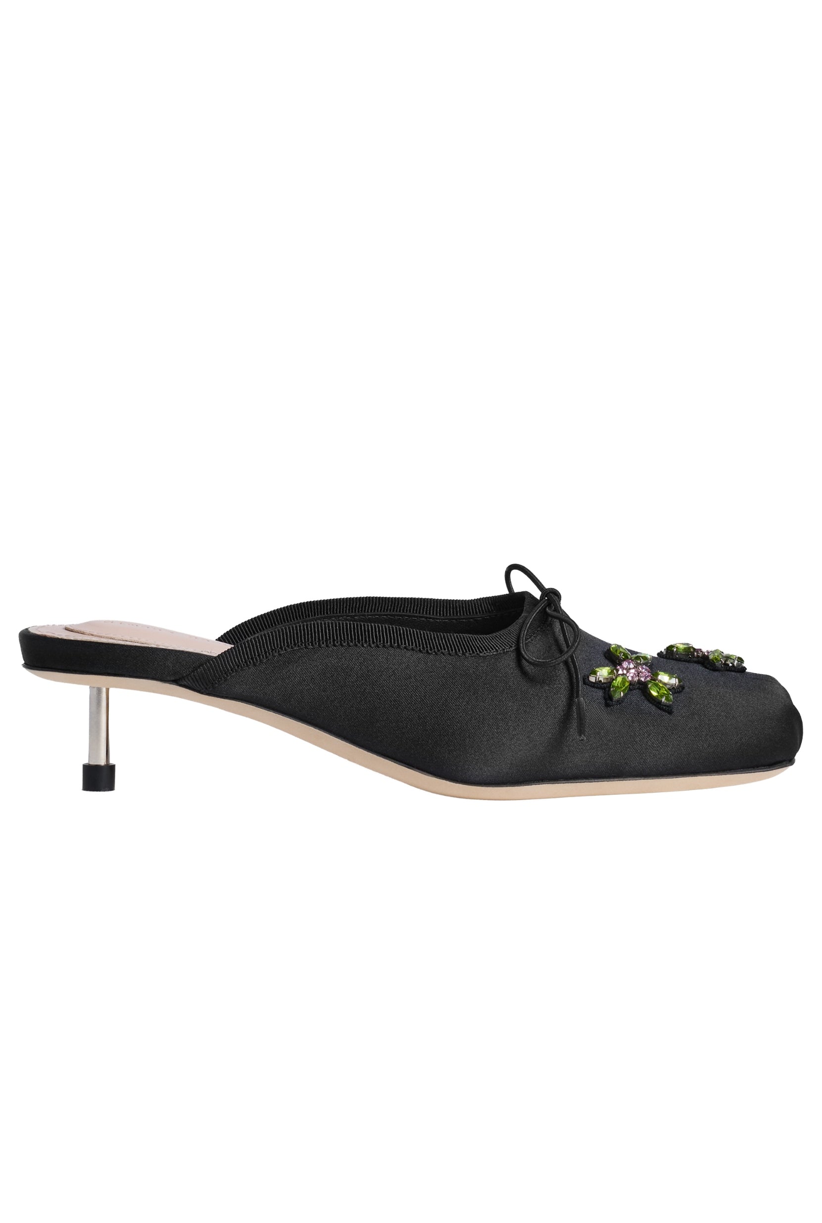 POINTE MULE HEEL W/ EMB