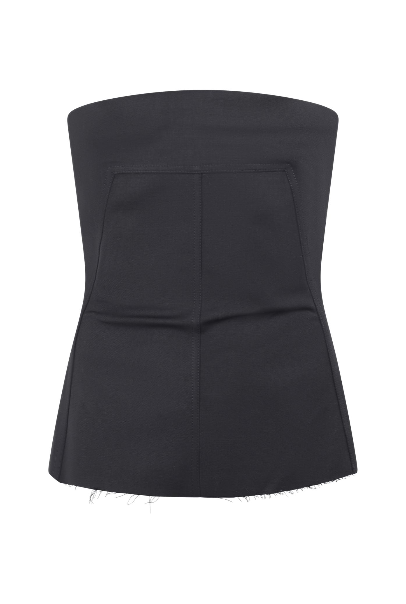 WOVEN TOP - BUSTIER TOP RP02F5127 WST 09 BLACK