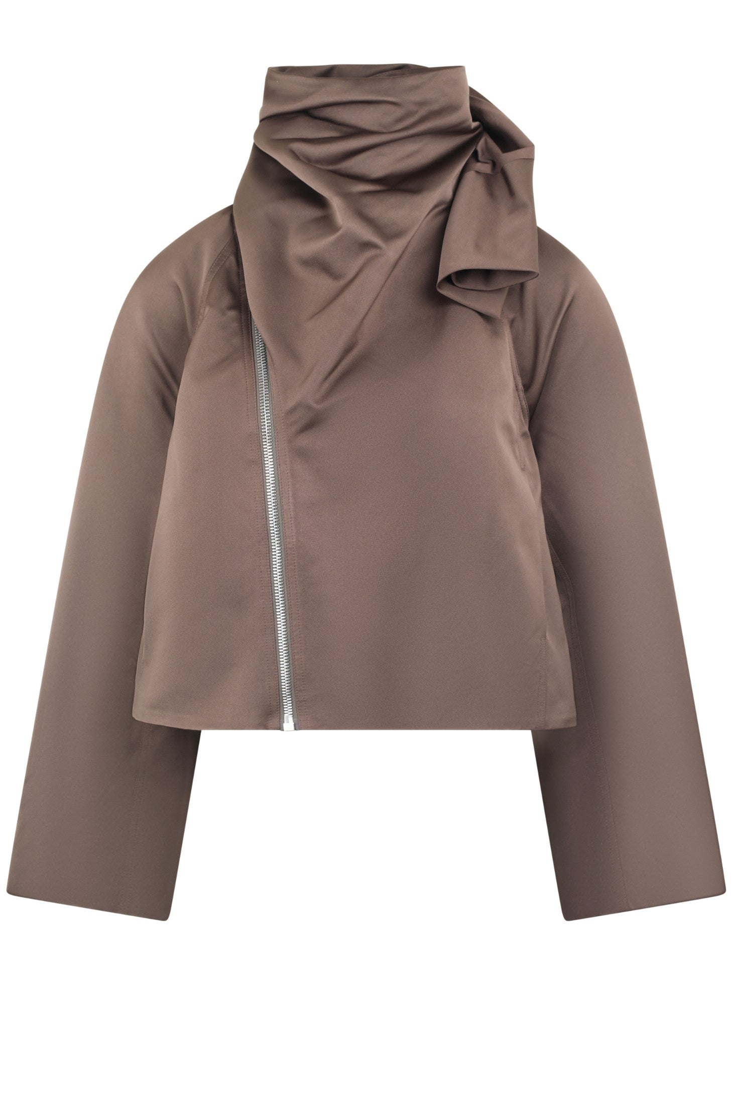 WOVEN JACKET - CROPPED RP01F6720 THD 78 DARK DUST