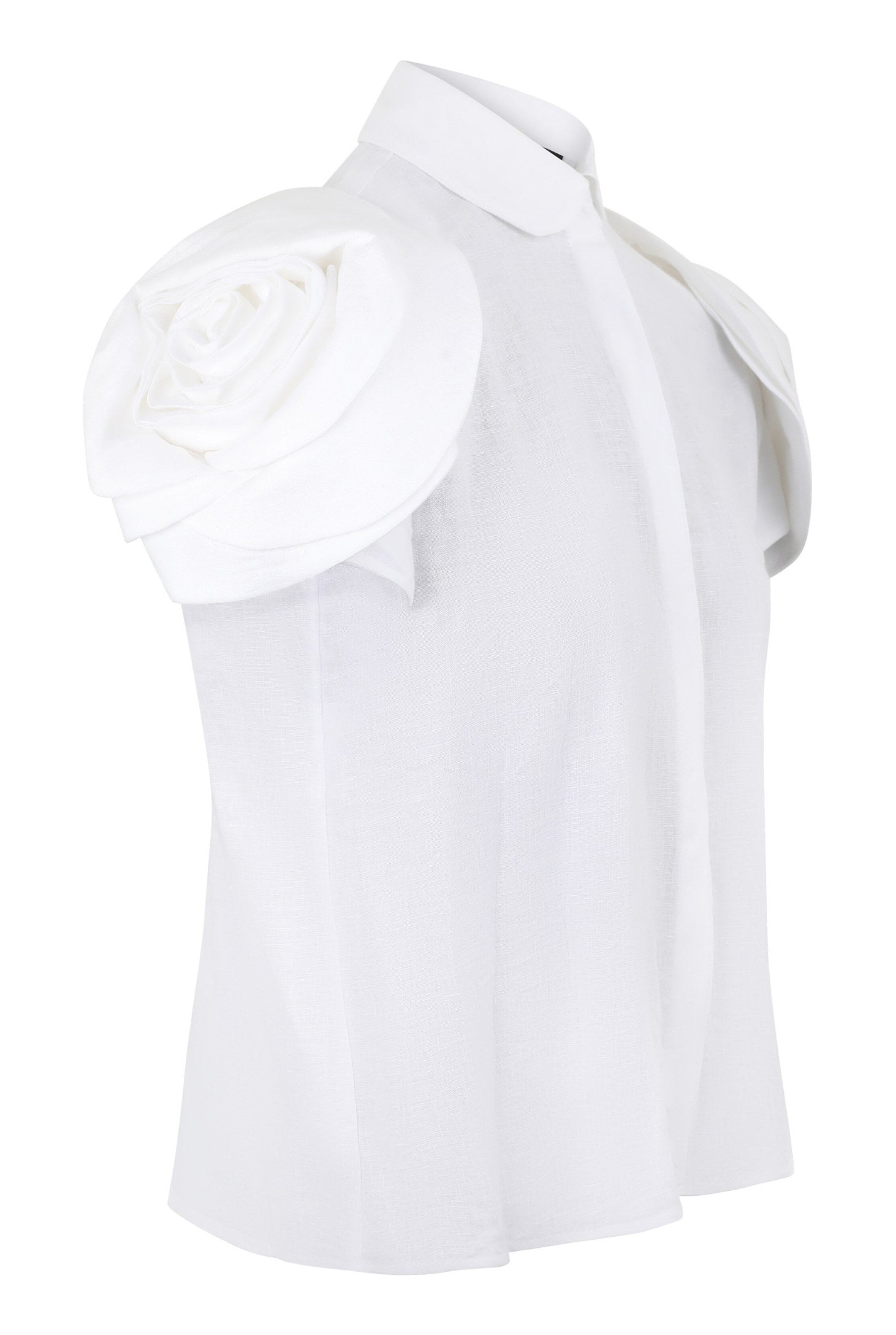 Rose Shirt White