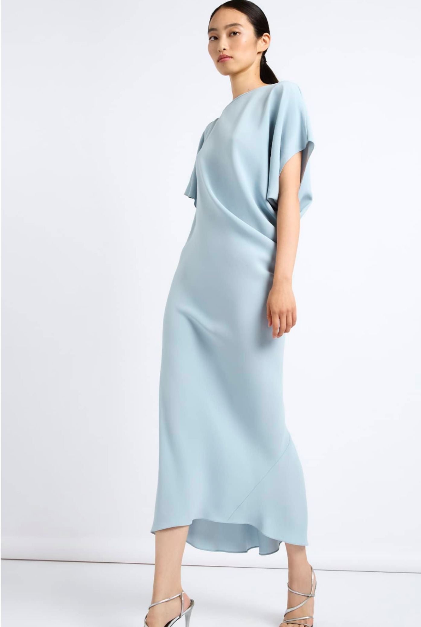 SENUNA SBC CREPE DRESS ICE