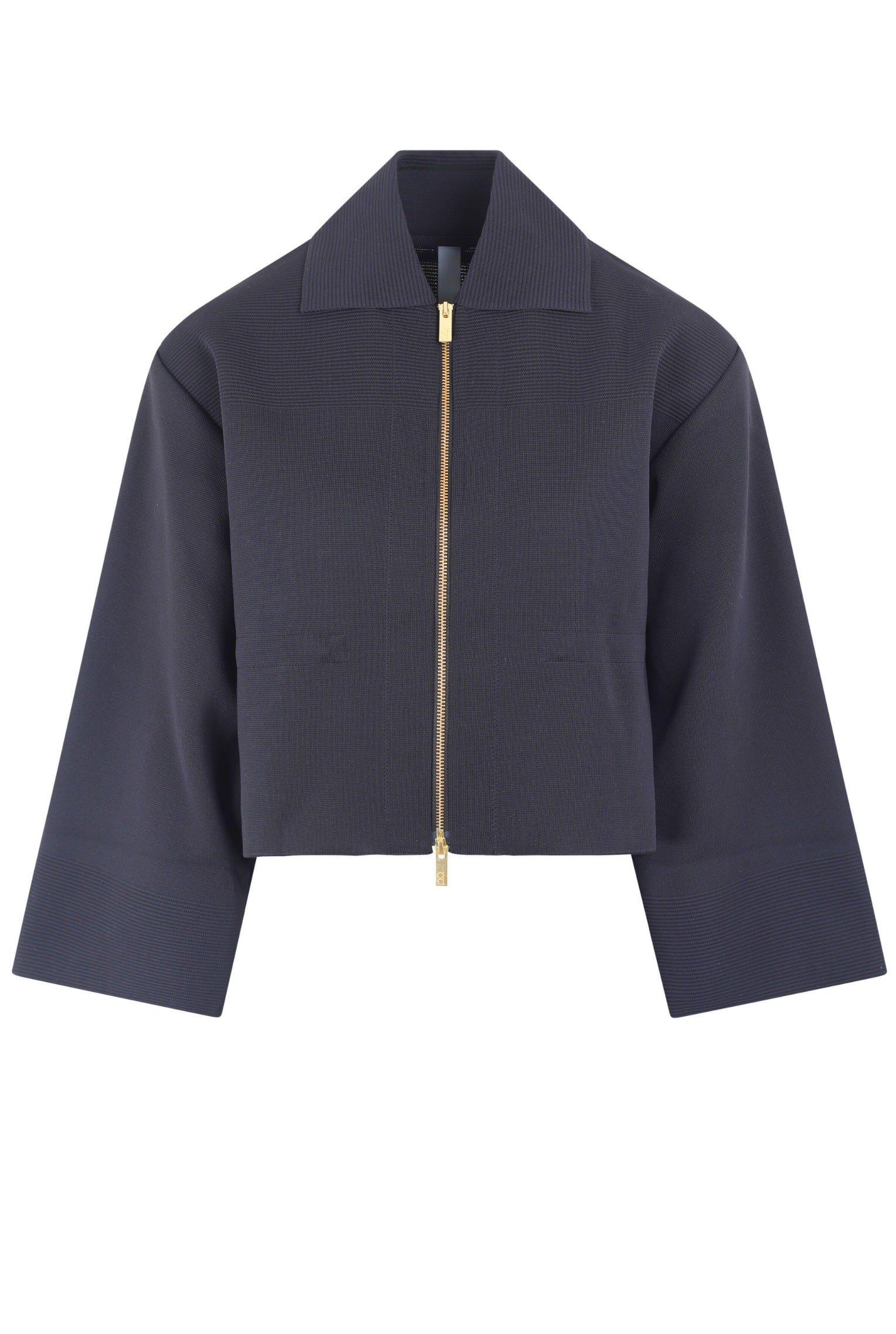 Milan Stand Fall Collar Zip Blouson