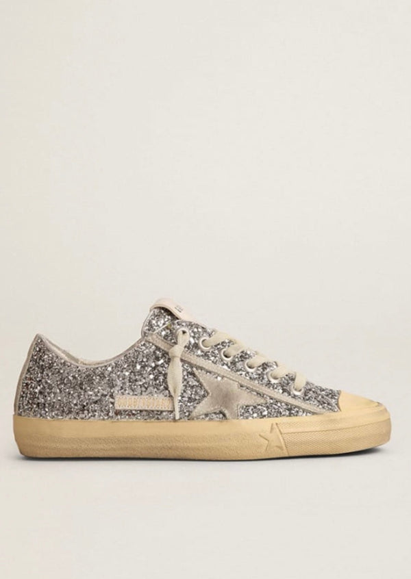 V- STAR 2 GLITTER UPPER RUBBER TOE SUEDE STAR AND LIST